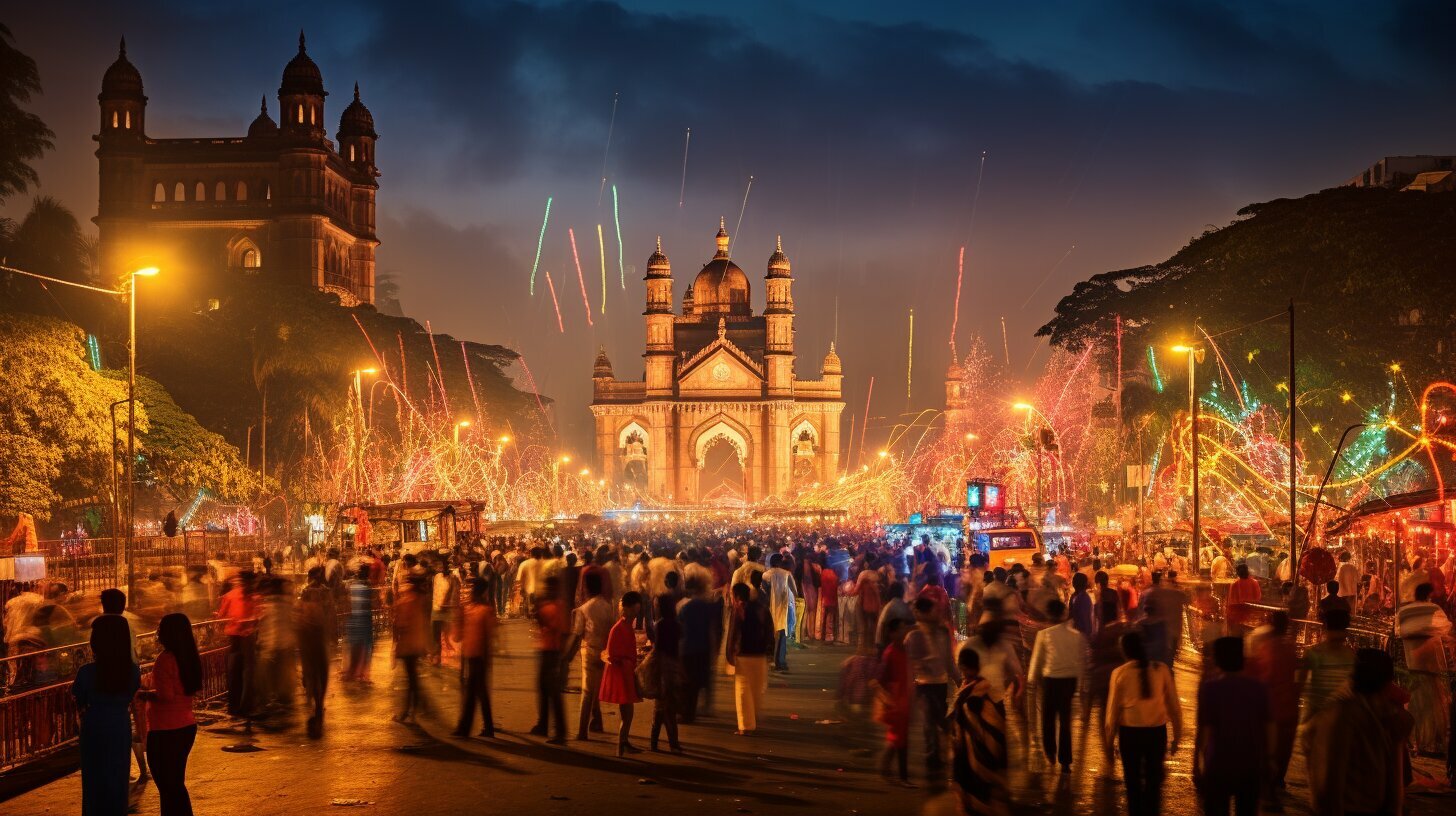 Diwali celebrations in Mumbai
