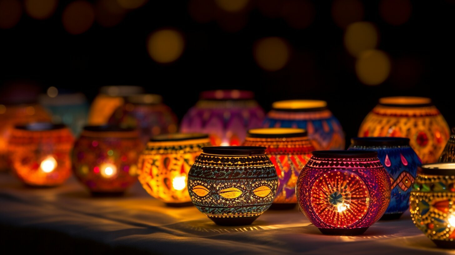 Diwali lamps