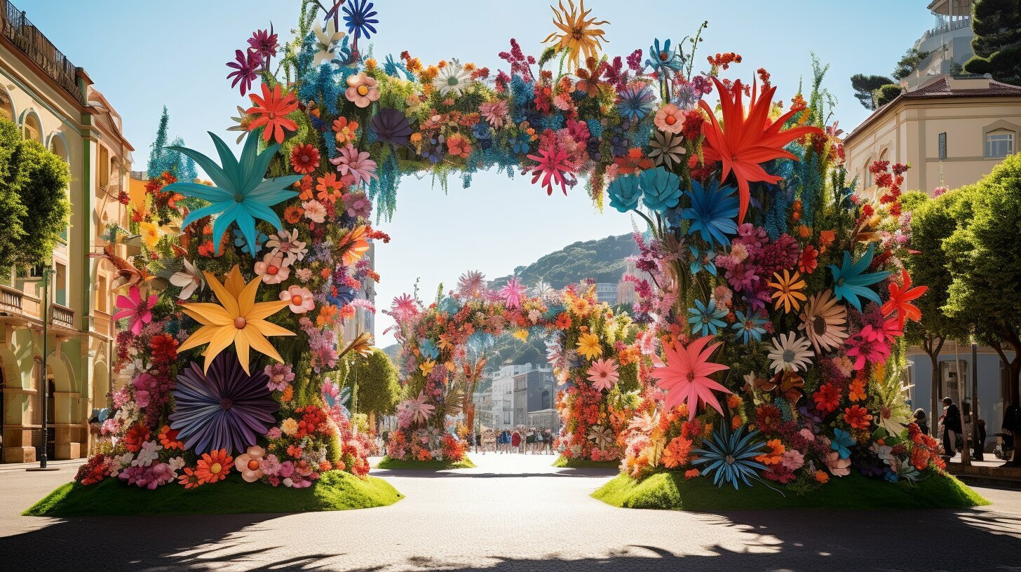 Madeira Flower Festival Floral Installation