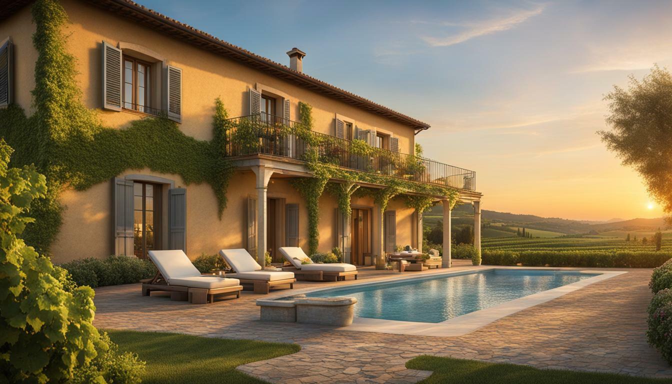 agriturismi and luxury villas