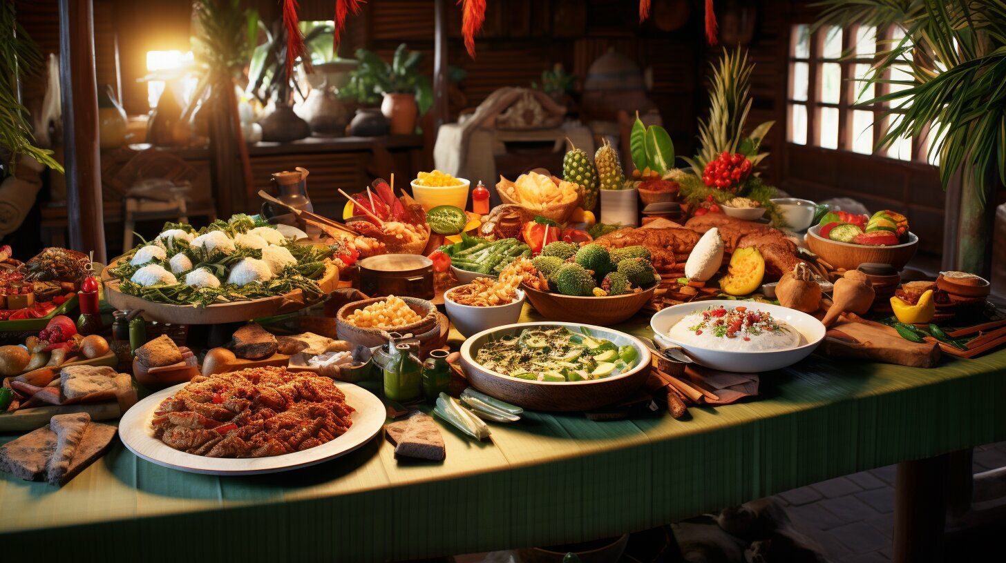 Christmas foods from Brazil and the Philippines