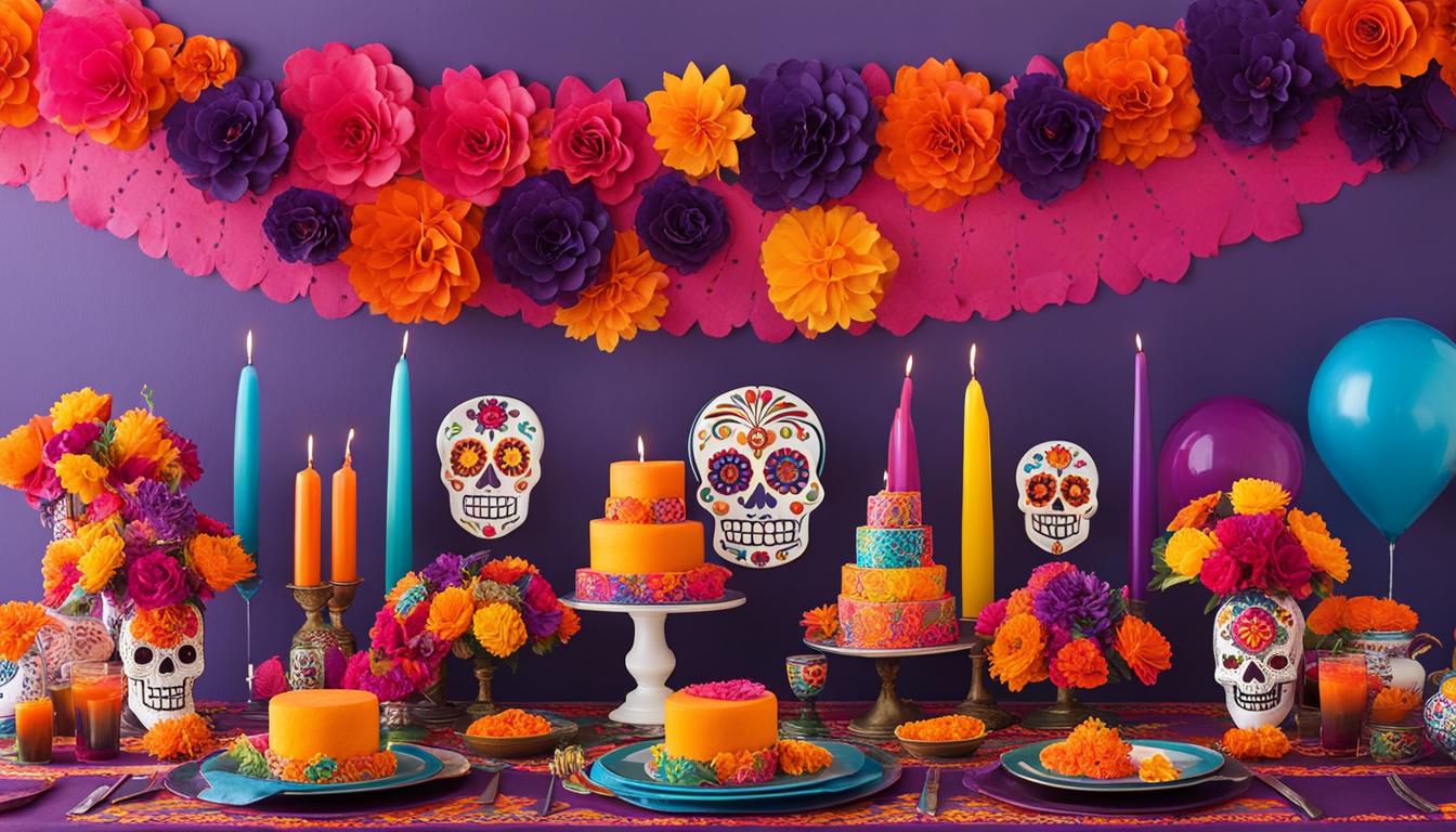 Day of the Dead party decorations