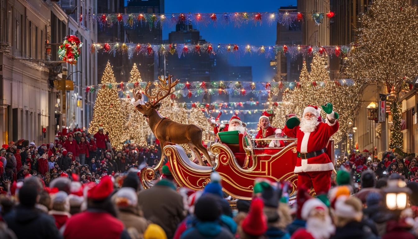 Join the Festivity at the Exciting SANTA CLAUS PARADE!