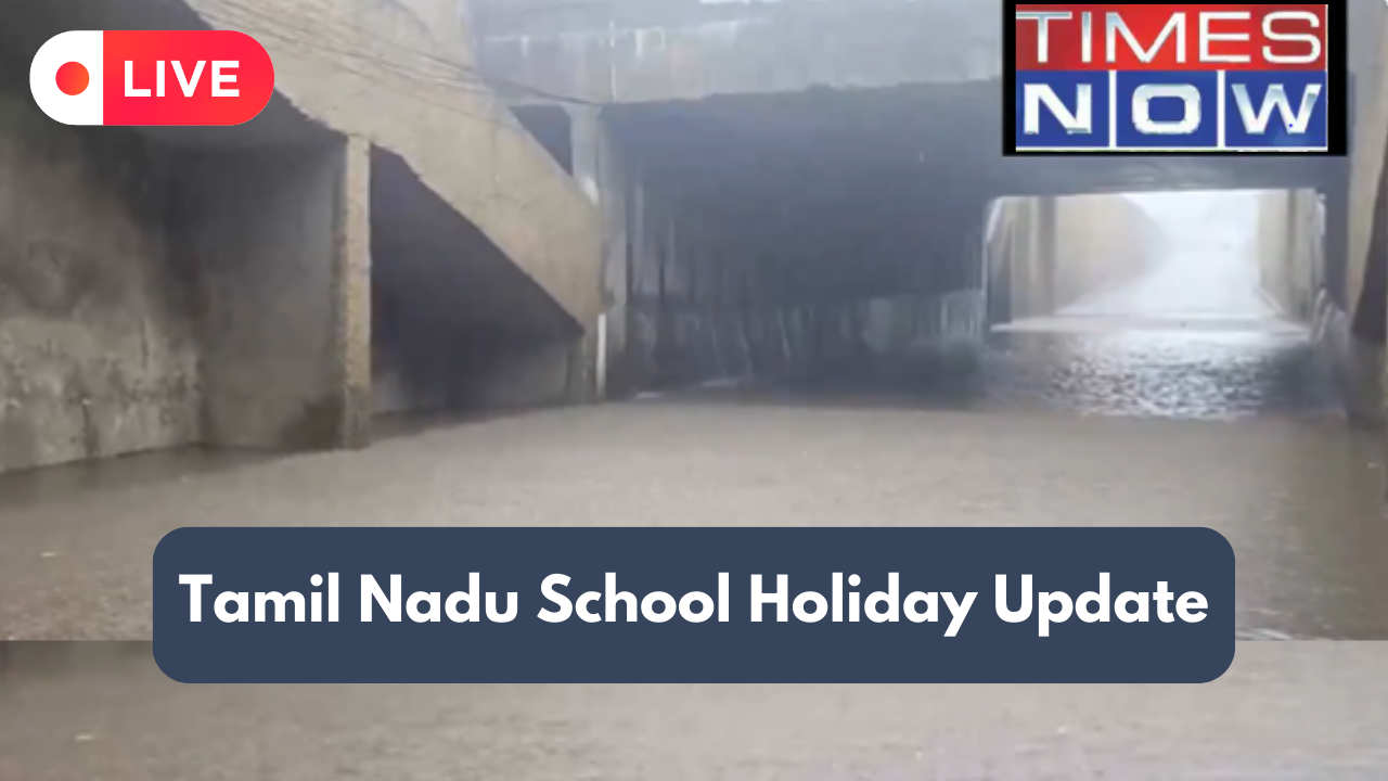 Tamil Nadu School Holiday Tomorrow LIVE: Schools Closed Tomorrow In Chennai, Tamil Nadu? Check Latest Update