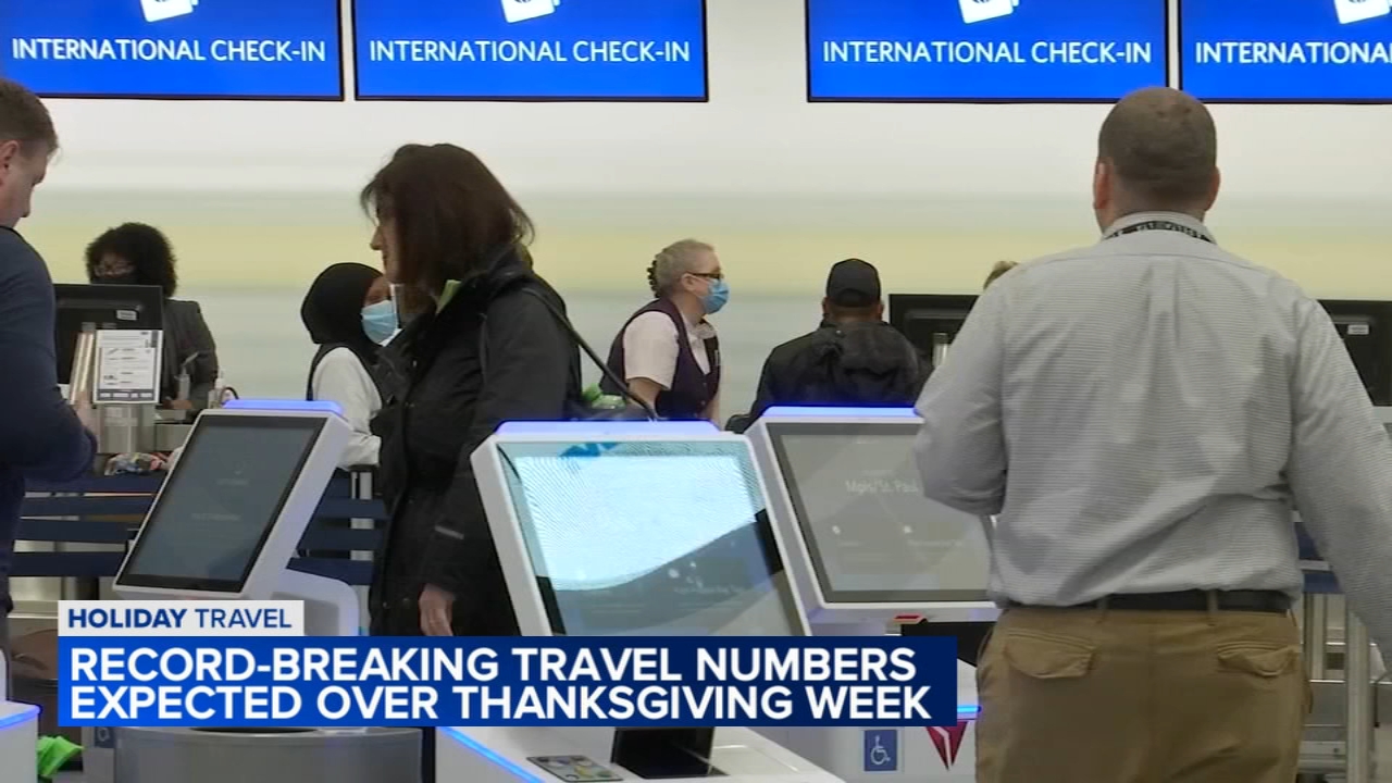 Thanksgiving holiday travel ramps up at O’Hare, Midway