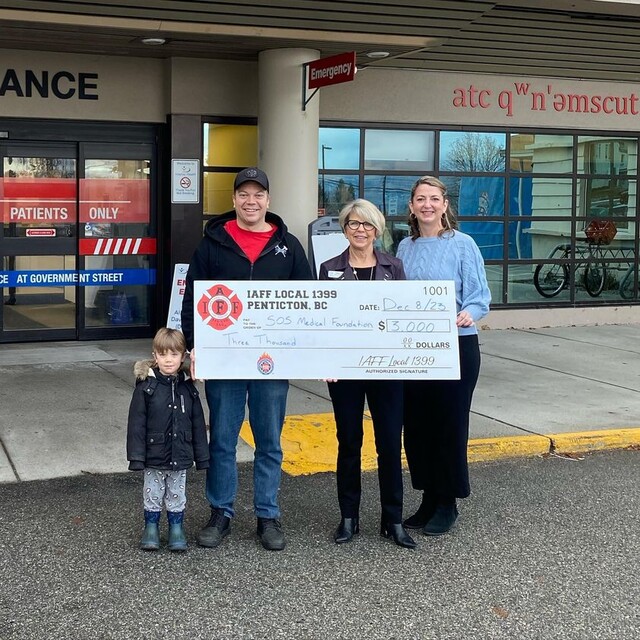 Penticton Fire Department, RCMP show their community spirit in giving back – Penticton News