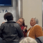 Delta Gate Agent and Passengers Break Into Christmas Carols at Airport in Atlanta