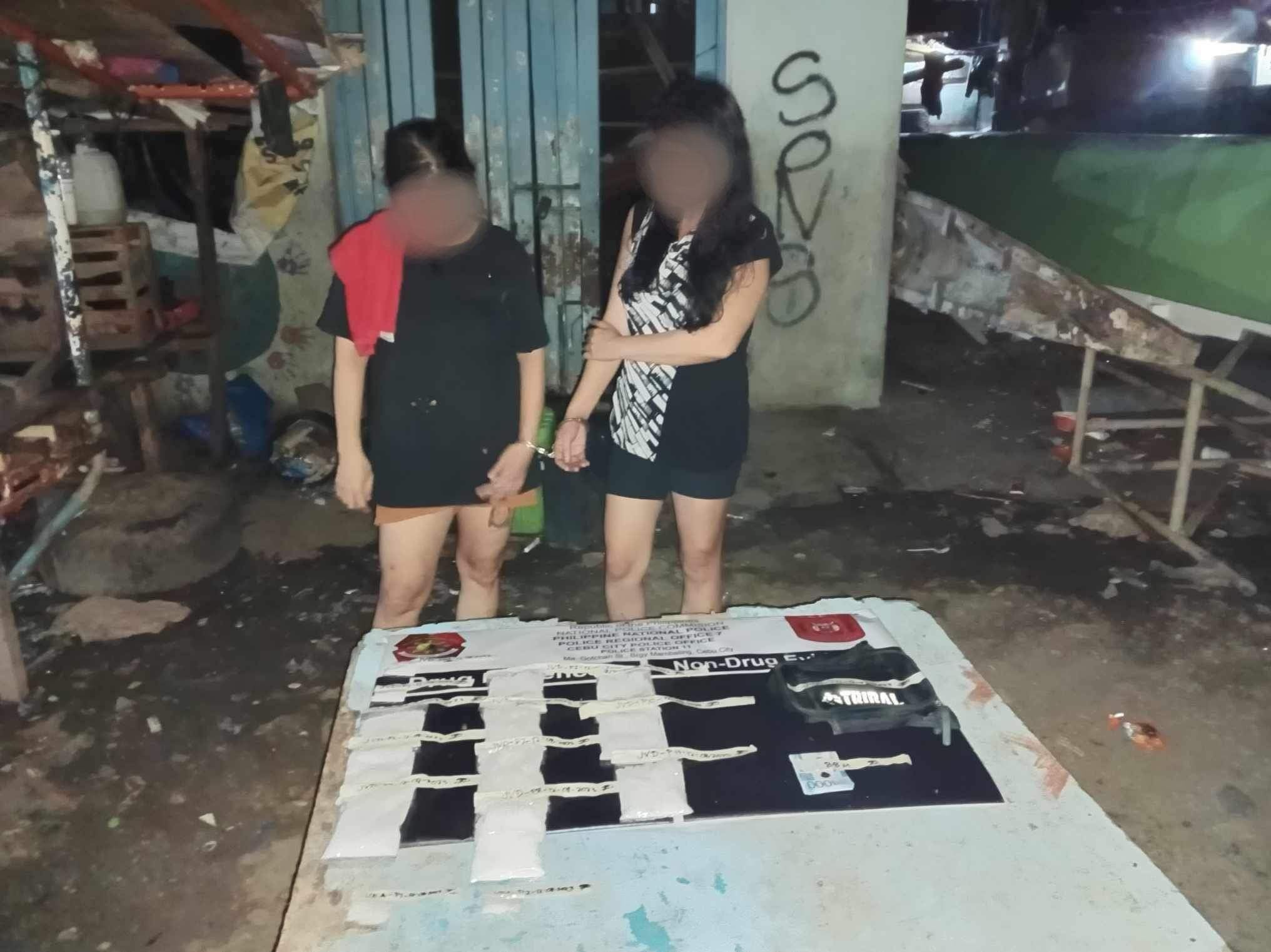 Shabu: Two women caught with P6.9M shabu in Cebu City