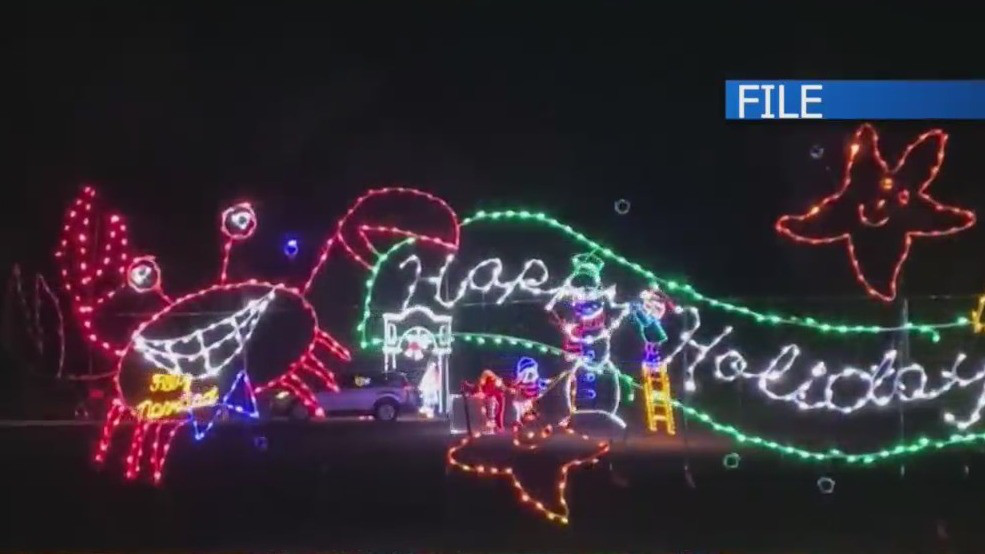 Tampa Bay’s Festival of Lights expands drive-thru light display