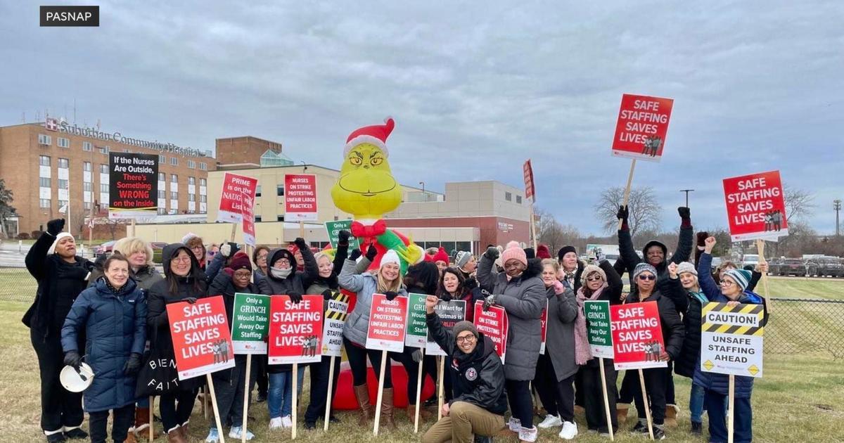 “Only a Grinch would take away our staffing,” striking Pa. nurses say