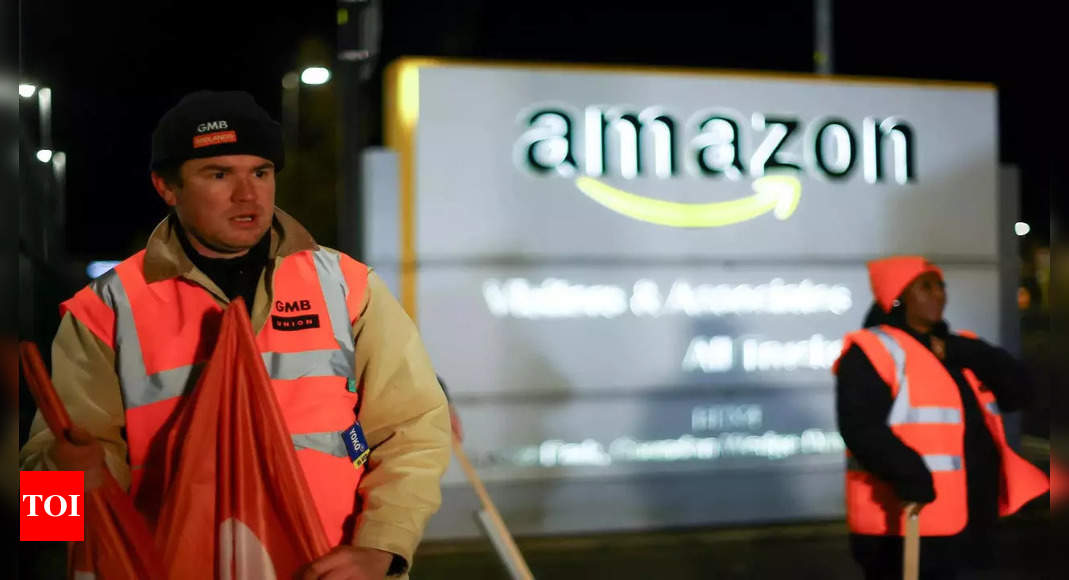 Amazon protests in Europe target warehouses, lockers on busy Black Friday – Times of India