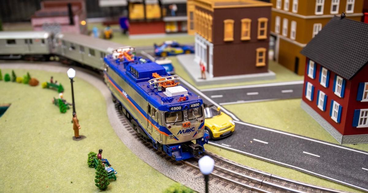 Maryland Transit Administration’s holiday train garden returns after 10-year hiatus