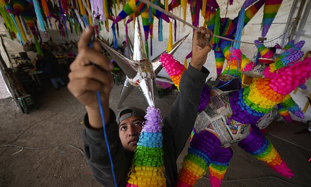 In Mexico, piñatas are not just child’s play. They’re a…