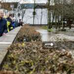 Scholz visits flood-hit northern Germany