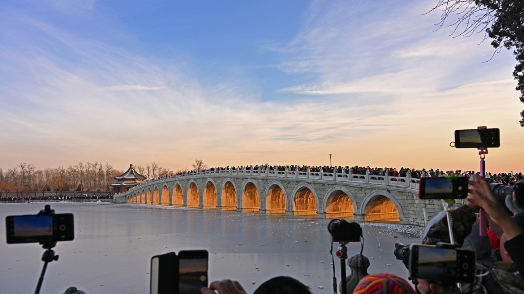 Beijing scenic areas record over 4.8m visits during New Year holiday