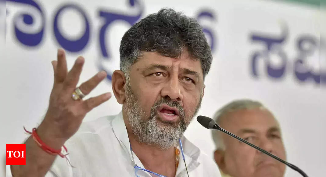 No holiday, DKS says don’t need lectures from BJP | Bengaluru News – Times of India