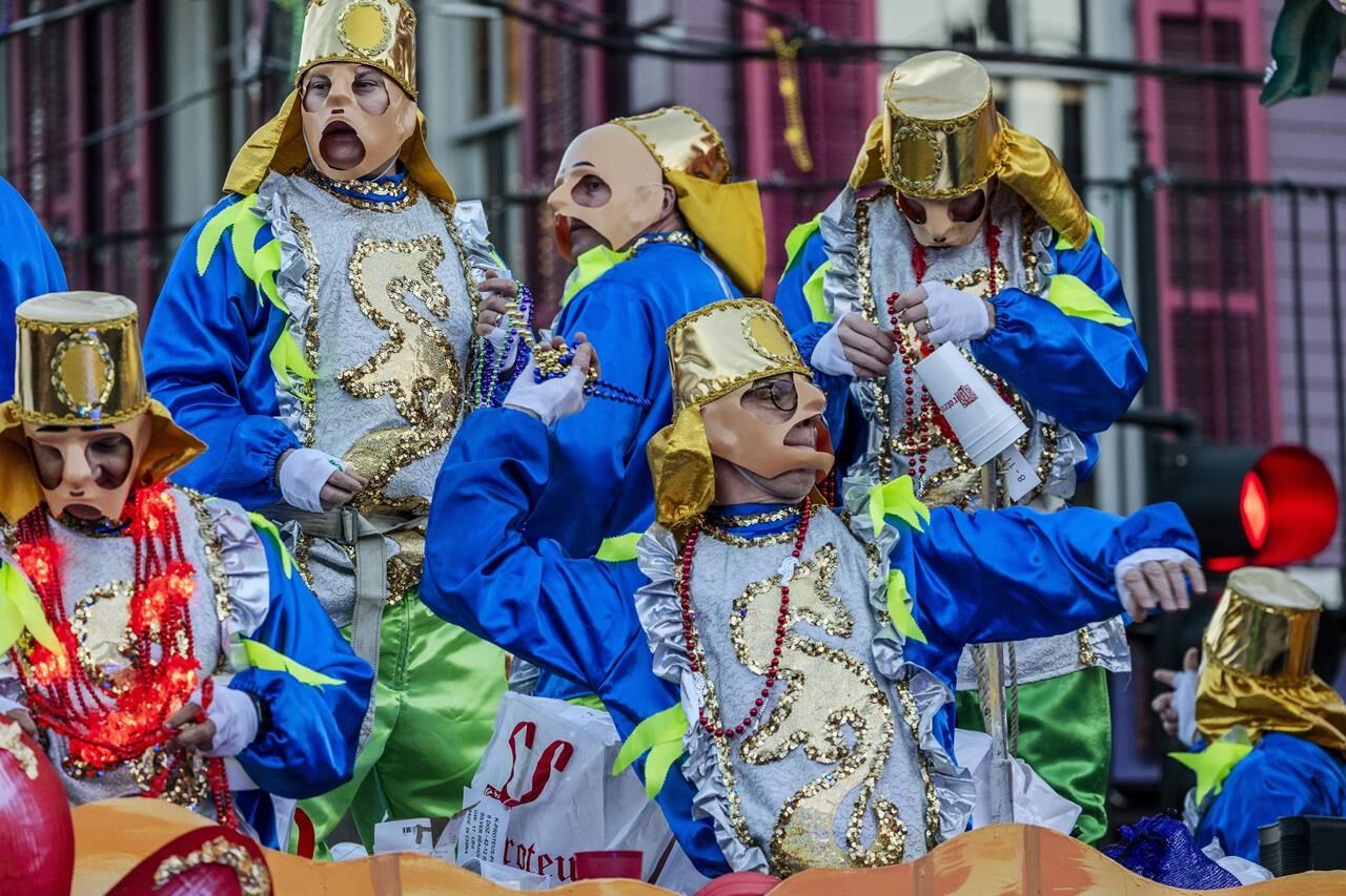 New Orleans bids another joyous ‘Fat Tuesday’ farewell to Carnival season
