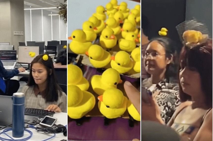 Filipinos stand tall with duck hair clips, as fad takes country by storm