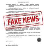 Muntinlupa LGU: Document declaring March 11 a holiday is fake