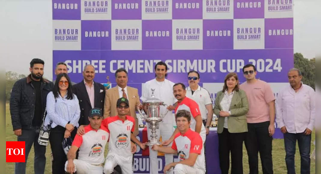 Chris Mackenzie excels with seven goals as Vimal Arion Achievers win Sirmour Cup polo title | More sports News – Times of India