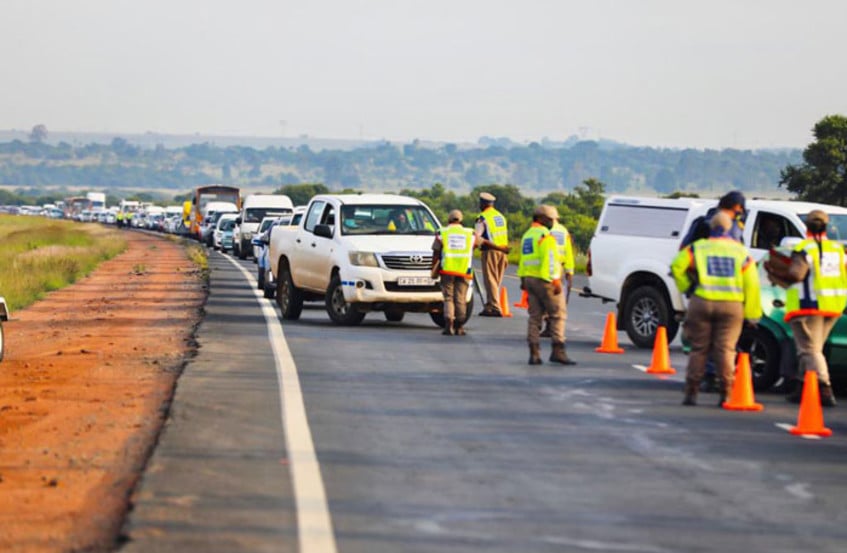 Over 1,000 arrests linked to road offences in SA since start of Easter, says RTMC